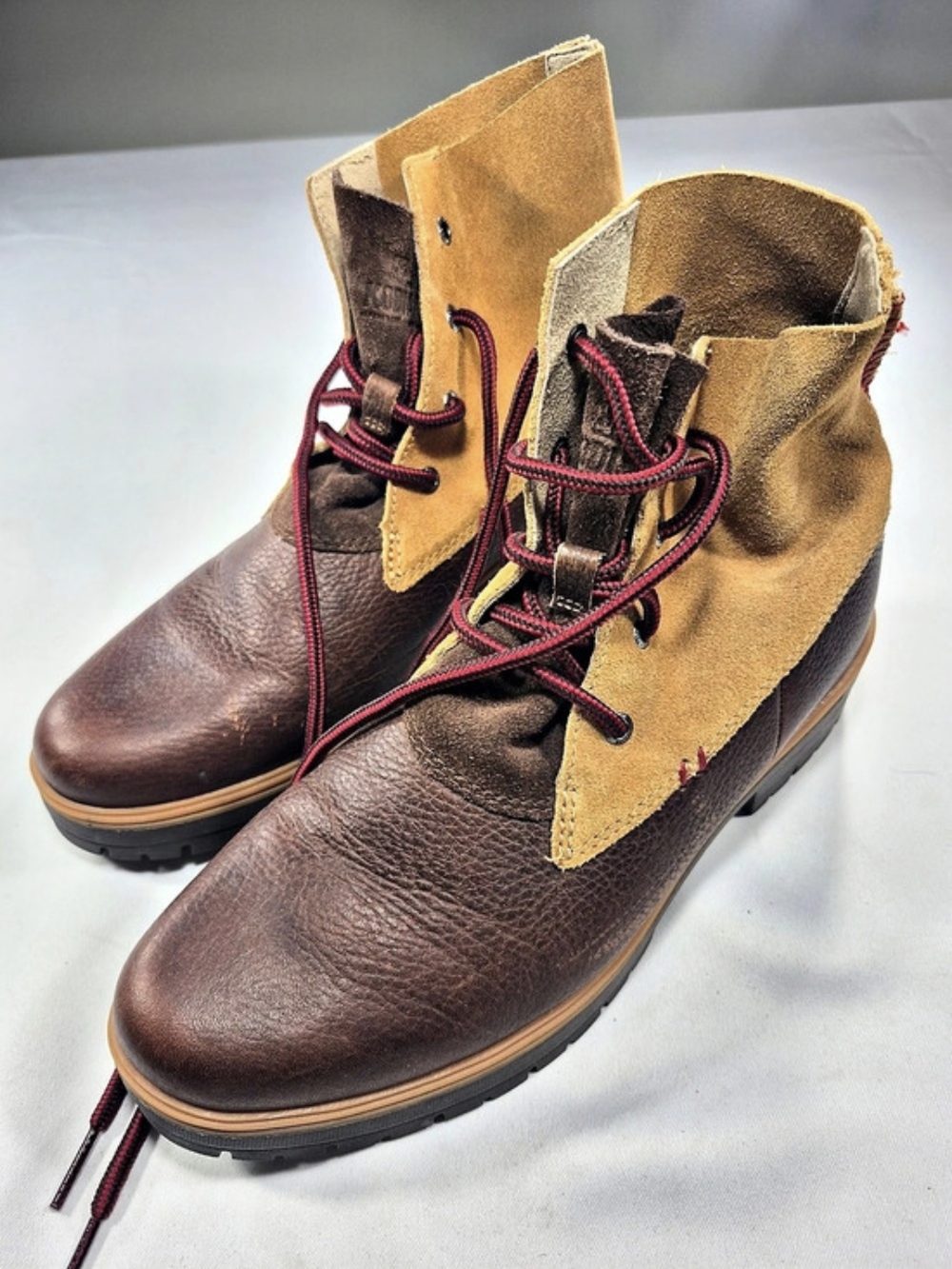 Womens Kodiak Original Brown Leather Boots US 9.5